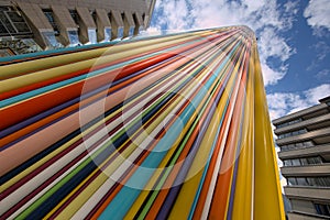 Le moretti pole at la Defense