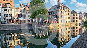 Le Petite France, the most picturesque district of old Strasbourg. photo