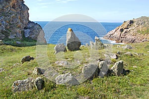 Le Pinacle, standing stones on Jersey