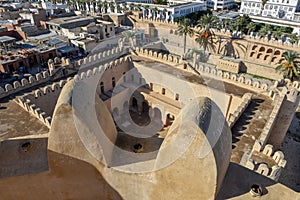 Le Ribat castle on the medina of Sousse in Tunisia