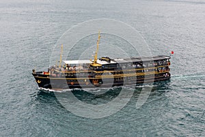 Le Vapeur Magique Ship on Istanbul Bosphorus.