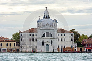 Le Zitelle church on Giudecca island in Venice, Italy