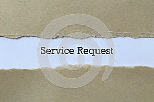 Service request