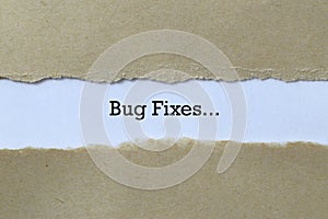 Bug fixes on paper photo
