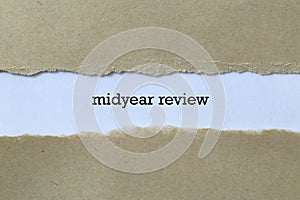 Midyear review on white paper