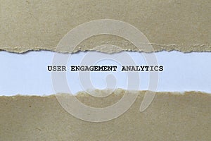 user engagement analytics on white paper