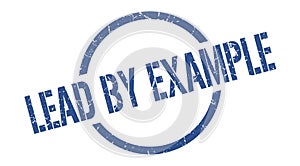 lead by example stamp