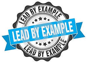 lead by example seal. stamp