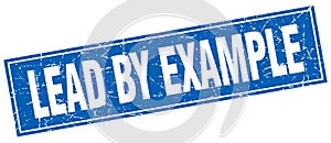 lead by example stamp