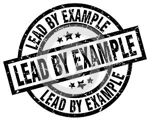 lead by example stamp