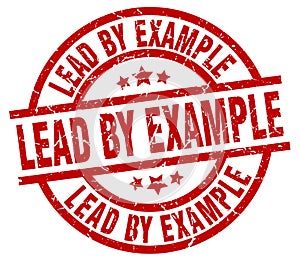 lead by example stamp