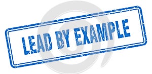 lead by example stamp