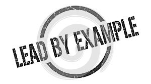 lead by example stamp