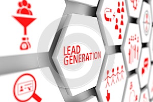Lead generation concept