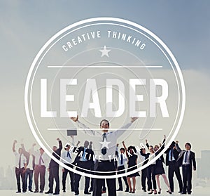 Lead Leadership Boss Manager Authority Concept