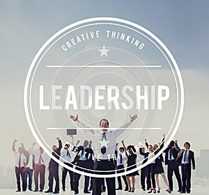 Lead Leadership Boss Manager Authority Concept