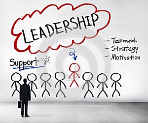 Lead Leadership Chief Team Partnership Concept