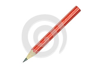 Lead pencil isolated on white background