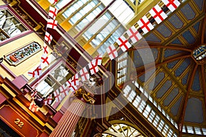 Leadenhall market intricate details