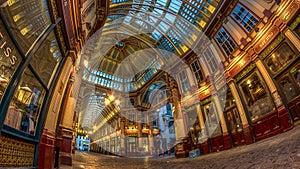 Leadenhall Market, London.