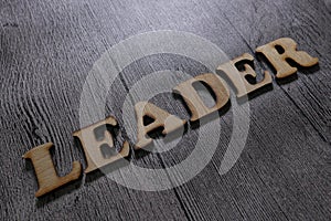 Leader, Business Words Quotes Concept