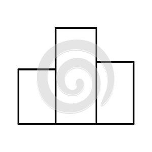 Leaderboards Vector icon which can easily modify or edit