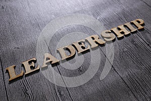Leadership, Business Words Quotes Concept