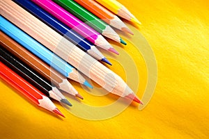 Leadership concept pencil