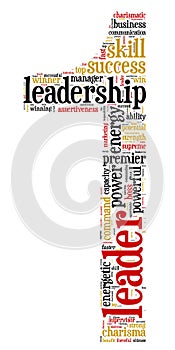 Leadership Concept Word Cloud