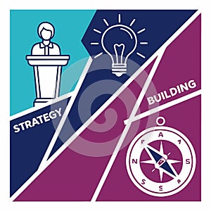 Leadership Course Design with Gradient and Lines: Inspiring Growth with Modern Visuals