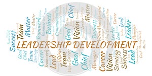 Leadership Development word cloud