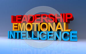 leadership emotional intelligence on blue