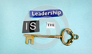 Leadership key