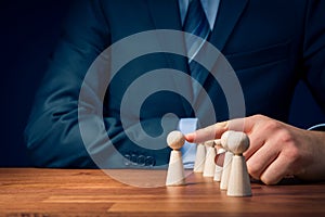 Leadership leave his comfort zone