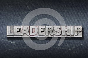 Leadership word den