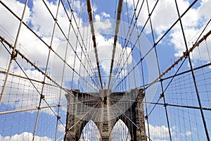 Leading Lines of the Brooklyn Bridge