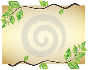 Leaf card