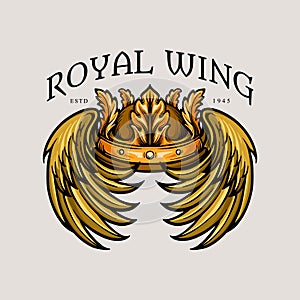 Leaf Crown Royal Wing Illustrations