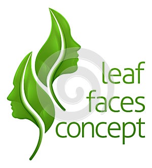 Leaf Faces Concept