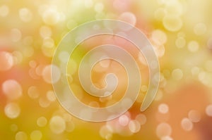 Leaf fall abstract background