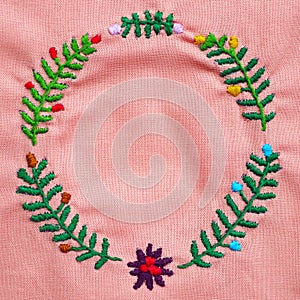 leaf flower mind spiritual craft healing mental embroidery mandala handmade leisure hobby sewing illustration design art pattern