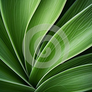 Vibrant Green Leaf Background For Websites photo