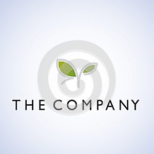 Leaf ideas design illustration graphic