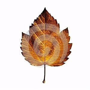 leaf iso lated on whiteautumn leaf isolated on white autumn maple leaf