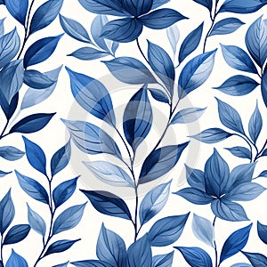 leaf seamless pattern for fashionable modern wallpapers