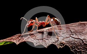 Leafcutter Ant Clear Background -Generative Ai