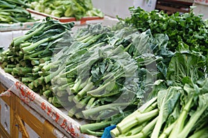 Leafy vegetables