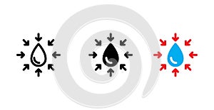 Leak Proof icon , vector illustration