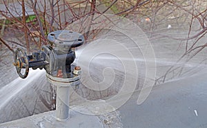 Leakage Of Water From Pipe