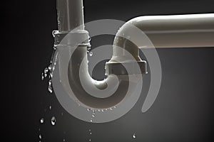 Leakage Of Water From Pipe